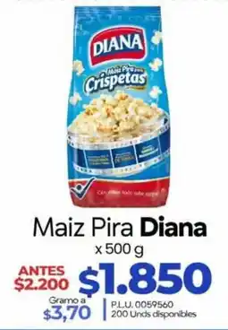 Supermercados Surtiplaza Diana Maiz Pira Crispetas oferta
