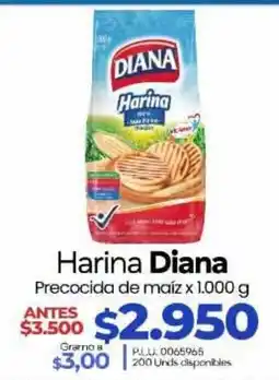 Supermercados Surtiplaza Harina Diana oferta
