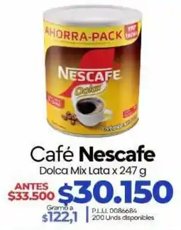 Supermercados Surtiplaza Café Nescafe Dolca Mix oferta