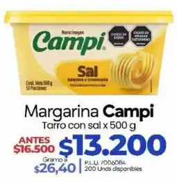 Supermercados Surtiplaza Margarina Campi oferta