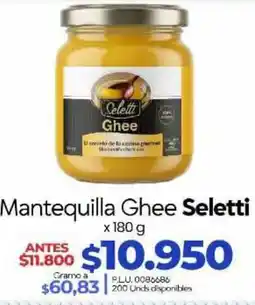 Supermercados Surtiplaza Mantequilla Ghee Seletti oferta