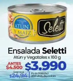 Supermercados Surtiplaza Seletti Ensalada Atun y Maiz oferta