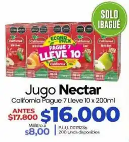 Supermercados Surtiplaza Jugo Nectar oferta