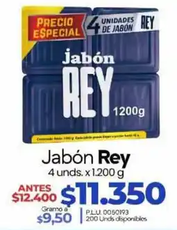 Supermercados Surtiplaza Jabón Rey oferta