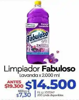 Supermercados Surtiplaza Limpiador Fabuloso Lavanda oferta