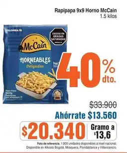 Alkosto Mccain - horneables delgadas oferta
