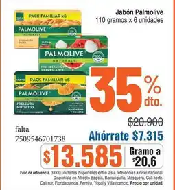 Alkosto Palmolive - jabón oferta