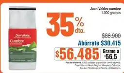 Alkosto Juan valdez café - cumbre oferta
