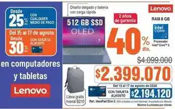 Alkosto Lenovo - ideapad slim 3 oferta