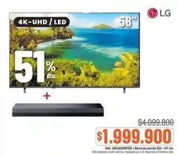Alkosto Lg - 4k-uhd/led 58 tv oferta