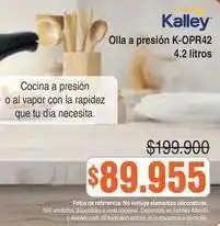 Alkosto Kalley - olla a presión k-opr42 4.2 litros oferta