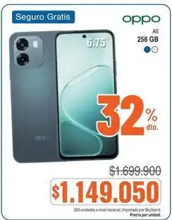 Alkosto Nacional - a6 256 gb oferta
