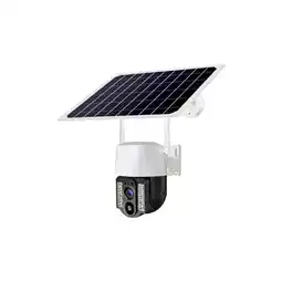 Falabella Cámara De Seguridad Robótica Exterior Wifi Panel Solar + SD 64 GB oferta