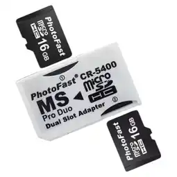 Falabella Adaptador Memory Stick Pro Duo Doble Microsd Para Sony Psp oferta