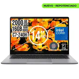 Falabella Portatil Expertbook Intel Core 7-240H Ssd 2TB Ram 16Gb 14 fhd oferta