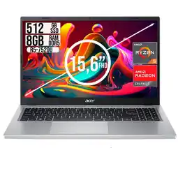 Falabella Portatil Aspire 3 Amd Ryzen 5-7520u Ssd 512gb Ram 8Gb FHD 15,6 oferta
