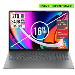 Falabella PORTATIL G2A AMD RYZEN 5-220 RAM 24GB SSD 2TB LED WUXGA 16 oferta