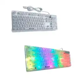 Falabella Teclado Gamer Rgb Transparente Ergonómico Para Computador oferta