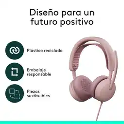 Falabella Audífonos Diadema Profesional Zone Wireless 2 ES Bluetooth ANC Híbrida Adaptativa - Rosado oferta