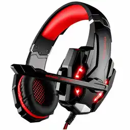 Falabella Diadema Audifonos Gamer G9000 Kotion Each Con Luz Led Azul oferta