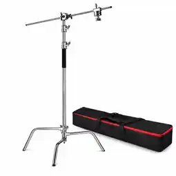 Falabella C-Stand Trípode con Brazo Jirafa de Acero Inoxidable + Estuche oferta