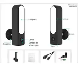 Falabella Cámara Exterior WiFi 3MP Con Lámpara LED Tuya Smart oferta