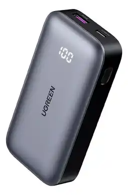 Falabella Mini Power Bank 30W - 10 000 mAh con 2 Puertos PD3.0 USB C+A Carga Rápida Color Negro oferta