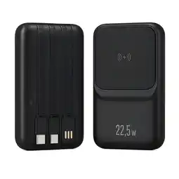 Falabella Power Bank 10000mah Carga Rápida 22.5w 5 En 1 Led oferta