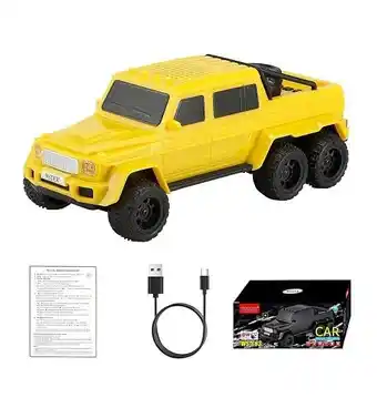 Falabella Parlante Bluetooth Portátil Camioneta Recargable Con Luces LED oferta