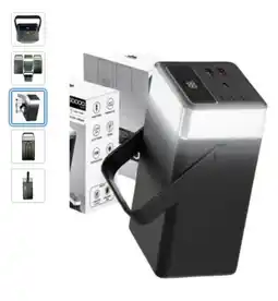 Falabella Powerbank Rocket P60 60.000 Mah Carga Rapida Negro oferta