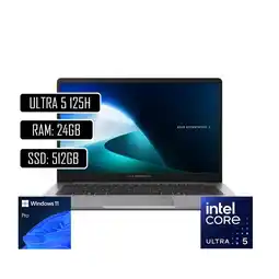 Falabella PORTATIL EXPERTBOOK B3405 INTEL ULTRA 5 125H/ RAM 24GB DDR5/ SSD 512GB M.2/ 14 PULGADAS/ WIN11 oferta