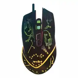 Falabella Mouse Gamer Con Cable 1.8 M Diseño Circuitos Wb-915 oferta