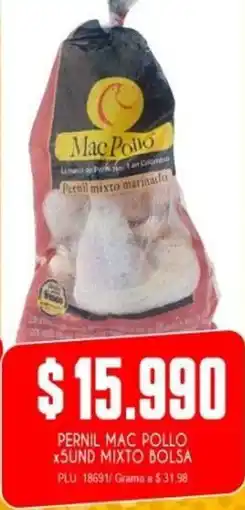 Mercapava Pernil mac pollo x5und mixto bolsa oferta