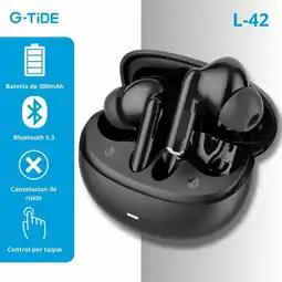 Falabella Audifonos Inalambricos G-TIDE L-42 - Negros oferta