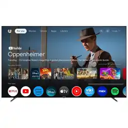 Falabella Televisor 75 Pulgadas QLED UHD Smart TV GoogleTV C75VHUG oferta