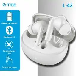 Falabella Audifonos Inalambricos G-TIDE L-42 - Blancos oferta