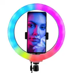 Falabella ARO DE LUZ 26 CMS RGB + TRÍPODE 2.1 MTRS oferta