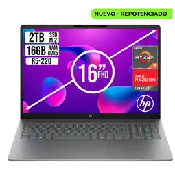 Falabella PORTATIL G2A AMD RYZEN 5-220 RAM 16GB SSD 2TB LED WUXGA 16 oferta