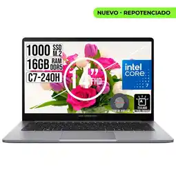 Falabella Portatil Expertbook Intel Core 7-240H Ssd 1TB Ram 16Gb 14 fhd oferta