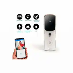 Falabella Timbre Inteligente Wifi Hd Con Cámara De Video Y Sensor Pir oferta