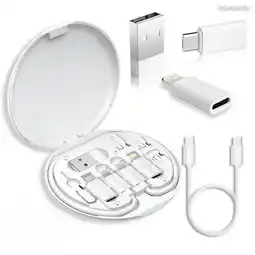 Falabella Kit Cable Multifuncional 6 En 1 Portátil Universal Usb Carga oferta