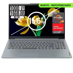 Falabella Laptop IdeaPad Slim 3 Ryzen 3 16GB RAM 1TB SSD 15.6” FHD oferta