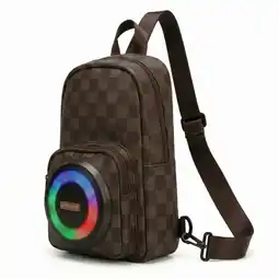 Falabella Morral Pechera Bolso Con Parlante Bluetooth Luces Led oferta