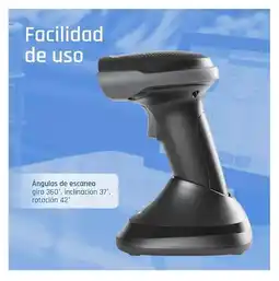 Falabella Lector de Código de Barras Inalámbrico 1D 2D Con Base USB-C oferta