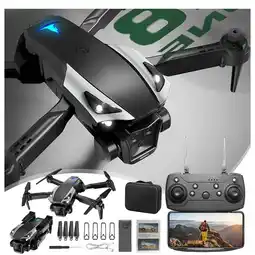 Falabella Drone H18 Camara 4k WIFI Control Remoto Luces Led Foto Video Gris oferta