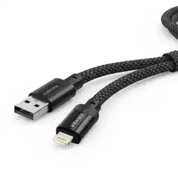 Falabella Cable Essager USB a Lightning Trenzado 2m Negro oferta