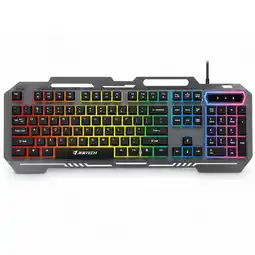 Falabella Teclado Gamer Alambrico Usb Base Metálica Rgb Jertech K910 oferta
