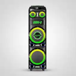 Falabella Cabina De Audio Gd-2151 Bluetooth 5.3 Luces Led Rgb, Negro oferta