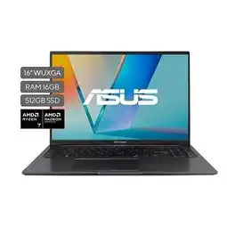 Falabella PORTATIL RYZEN 7-170 16GB RAM 512GB SSD 16'' WUXGA INDIE BLACK + MOUSE oferta