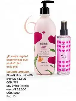 Yanbal Unica - soy única colonia cód. 775 oferta